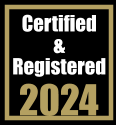 Certified & Registered 2024
