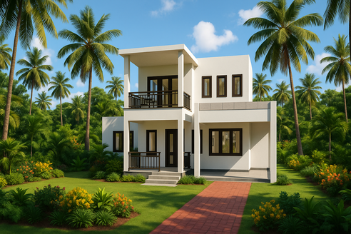 Modern Barbados home exterior illustrating smart design choices