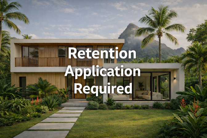 As-built retention plan set